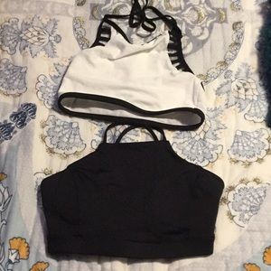 Two sports bras